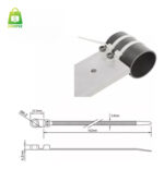 ABRAÇADEIRA EM NYLON BRANCO 380X7,6MM 100un - Imagem 4