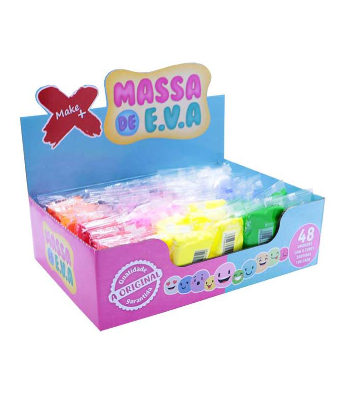 158933_1 Massa Eva 480g Make+ com 48un - Imagem 3