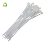 ABRAÇADEIRA EM NYLON BRANCO 100X2,5MM 100un - Imagem 6