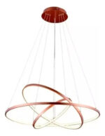Lustre Pendente 3 Arcos Rose - Imagem 7