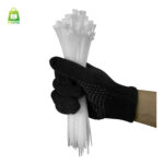 ABRAÇADEIRA EM NYLON BRANCO 760X9MM 100un - Imagem 5
