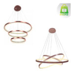 Lustre Pendente 3 Arcos Rose - Imagem 6