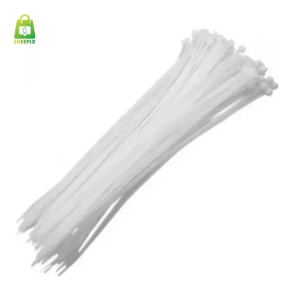 5e8d3e89b11407d01b90a1d67338fcab-1.jpg ABRAÇADEIRA EM NYLON BRANCO 650X12MM 100un - Imagem 3
