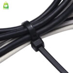 ABRAÇADEIRA EM NYLON PRETO 100X2,5MM 100un - Imagem 2