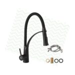 Torneira Gourmet Monocomando 50cm Flexível Preto - Imagem 5