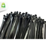 ABRAÇADEIRA EM NYLON PRETO 100X2,5MM 100un - Imagem 4