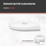 Rodameio em EVA Branco 2.8cmX5mX10mm - Imagem 4