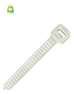 ABRAÇADEIRA EM NYLON BRANCO 100X2,5MM 100un - Imagem 4