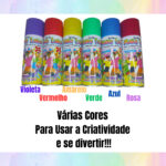 Spray Cabelo Loko Tinta Temporária Azul C/12 - Imagem 4