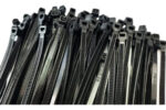 ABRAÇADEIRA EM NYLON PRETO 150X2,5MM 100un - Imagem 2