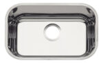 Cuba de Embutir Inox Espelhado c Válvula Ralo 47X30X17CM - Imagem 6