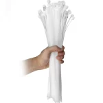 ABRAÇADEIRA EM NYLON BRANCO 370X3,6MM 100un