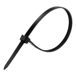 ABRAÇADEIRA EM NYLON PRETO 150X2,5MM 100un