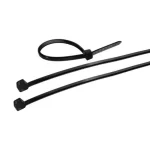 ABRAÇADEIRA EM NYLON PRETO 200X4,6MM 100un