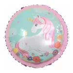 BALÃO METALIZADO ESTAMPADO UNICORNIO 15-45CM