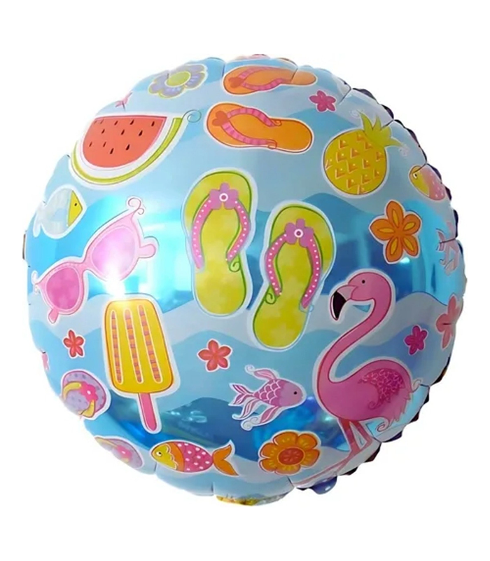 Balão Bexiga Metalizado Verão 18 Balão Bexiga Metalizado Verão 18