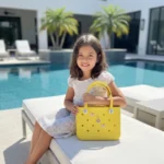 Bolsa em EVA Pequena Domum Amarela - Imagem 4