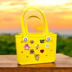 Bolsa em EVA Pequena Domum Amarela - Imagem 3