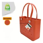 Bolsa De Praia em EVA Vermelho Grande Academia, Piscina, Clube - Imagem 4