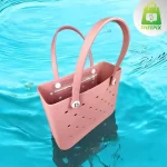 Bolsa De Praia em EVA Rosa Claro Grande Academia, Piscina, Clube - Imagem 2