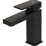 Torneira Banheiro Baixa Preto Fosco