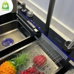 Cozinha Moderna Com Cuba Tecnológica Domum Preto - Imagem 3