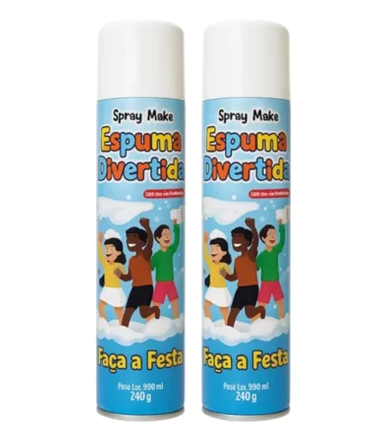 Spray de Espuma Colorida Make+ Lata 400ml