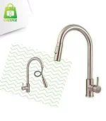 Torneira Gourmet Monocomando Touch Escovada