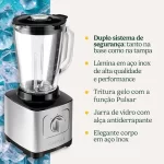 Liquidificador Smart Power 1,5 Litros Cuisinart 1200w 127V - Imagem 3