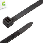 ABRAÇADEIRA EM NYLON PRETO 150X3,6.MM 100un - Imagem 3