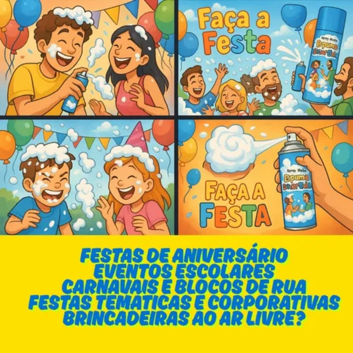 acd4f159ec3e5f69dac350ddd193d940.jpg Spray de Espuma Colorida Make+ Lata 400ml - Imagem 4