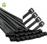 ABRAÇADEIRA EM NYLON PRETO 550X7,6MM 100un - Imagem 5