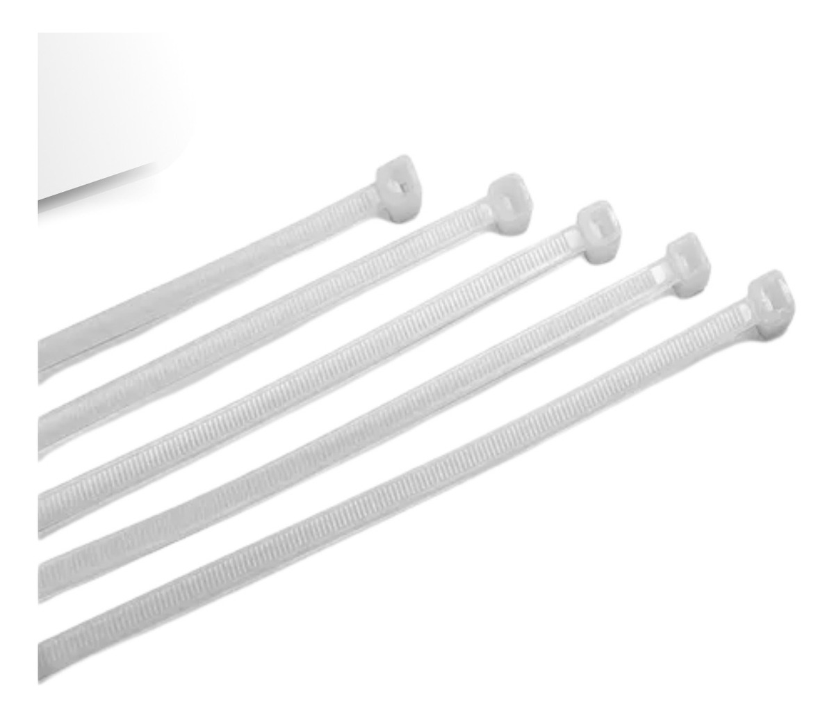 b5f1cc648cda7e0aff327e4a897b0083-1.jpg ABRAÇADEIRA EM NYLON BRANCO 370X3,6MM 100un - Imagem 3