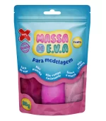 Massa de EVA 50g 3 cores rosa, rosa claro, pink