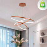 Lustre Pendente 3 Arcos Rose - Imagem 2