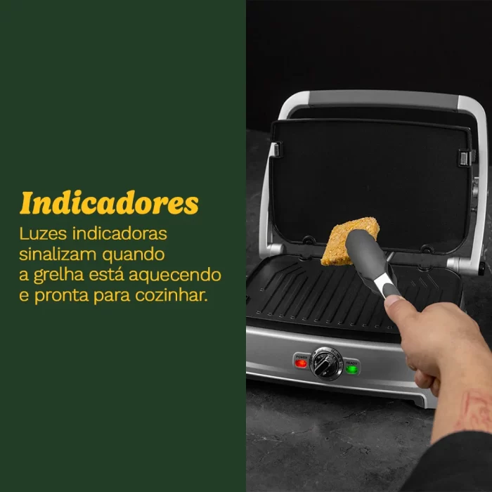 Grill Compacto Chapa E Panini Press Cuisinart 127V – Sheepix
