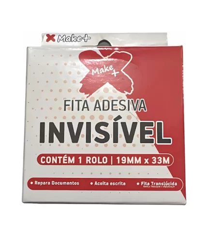 FITA ADESIVA INVISIVEL 19MMx33M