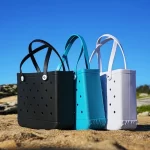 Bolsa Pequena Azul Em Eva Academia, Praia, Passeio, Clube - Imagem 3