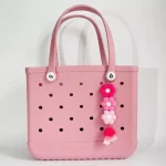 Bolsa De Praia em EVA Rosa Claro Media Academia, Piscina, Clube - Imagem 5