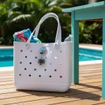 Bolsa Media Branca Eva - Academia, Praia, Clube - Imagem 8
