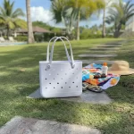 Bolsa Media Branca Eva - Academia, Praia, Clube - Imagem 7