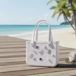 Bolsa Pequena Branca Eva - Academia, Praia, Clube - Imagem 8