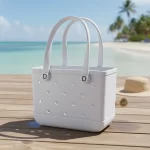 Bolsa Pequena Branca Eva - Academia, Praia, Clube - Imagem 3