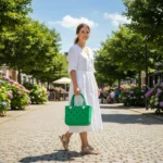 Bolsa Pequena Verde Eva - Academia, Praia, Clube - Imagem 4