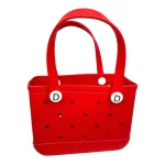 Bolsa Pequena Vermelha Eva - Academia, Praia, Clube