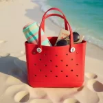 Bolsa Pequena Vermelha Eva - Academia, Praia, Clube - Imagem 7
