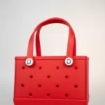 Bolsa Pequena Vermelha Eva - Academia, Praia, Clube - Imagem 4
