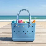 Bolsa em EVA Azul Bebê Grande Academia, Piscina, Clube - Imagem 4