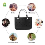 Bolsa De Praia Pequena Preto Academia, Piscina, Clube - Imagem 6