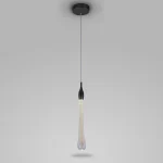 Luminária Pendente Gota LED Preto - Imagem 5